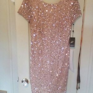 Arianna Papell Sequin Cocktail Dress
